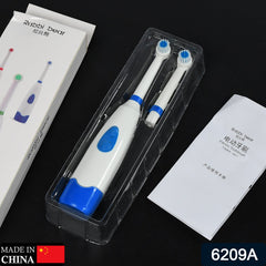 6209A Electric Toothbrush High Quality Rechargeable  Toothbrush | Bright Smile & Fresh Breath For Adult & Children Use 