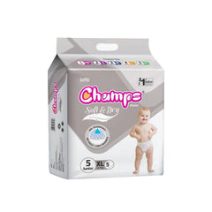 0961 Baby Diaper High Absorbent Pant Diapers,  Champs Soft and Dry Baby Diaper Pants Xl  54 Pcs (Extra Large , XL54 Pieces)