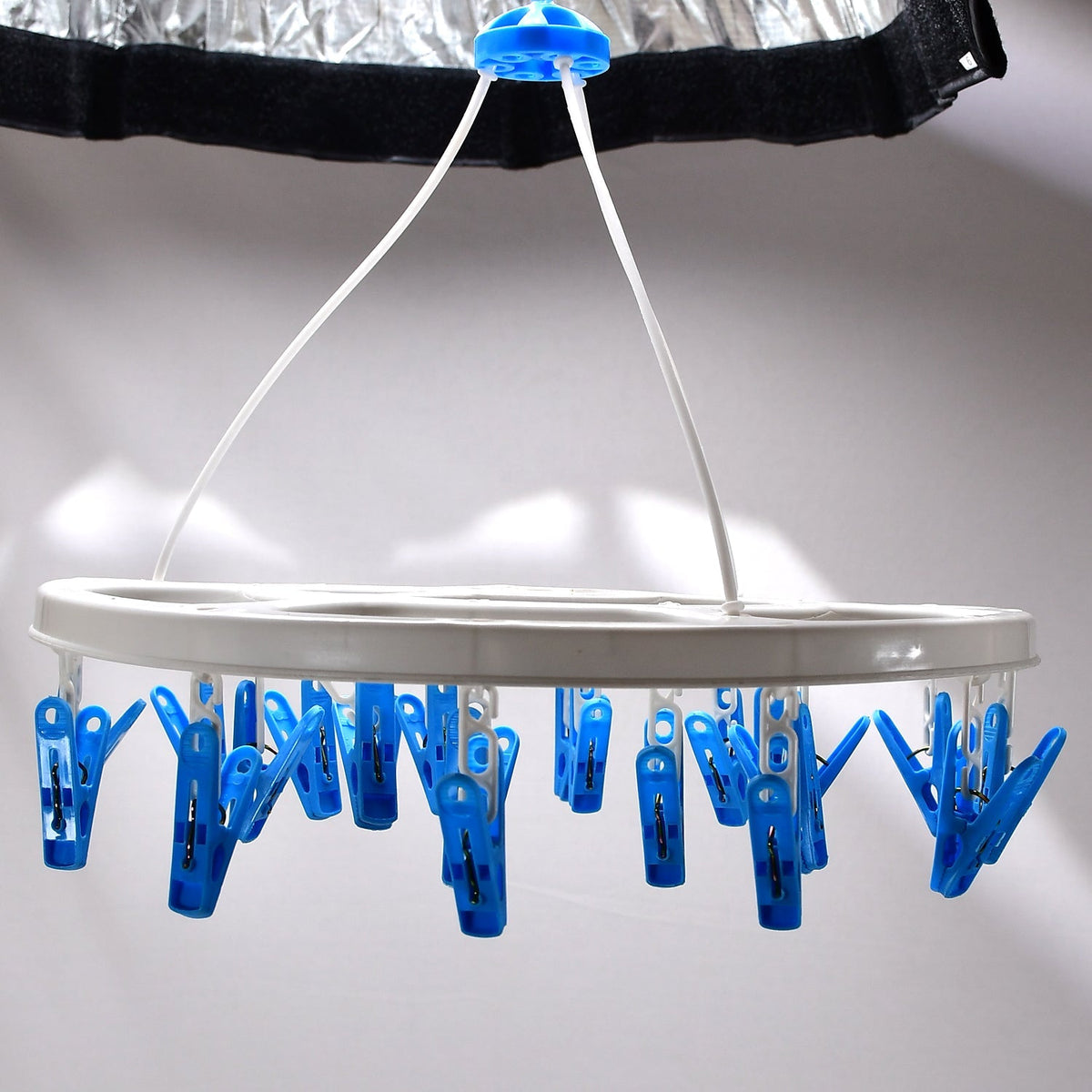 7283 Plastic Round Cloth Drying Hanging Hanger DoeDap