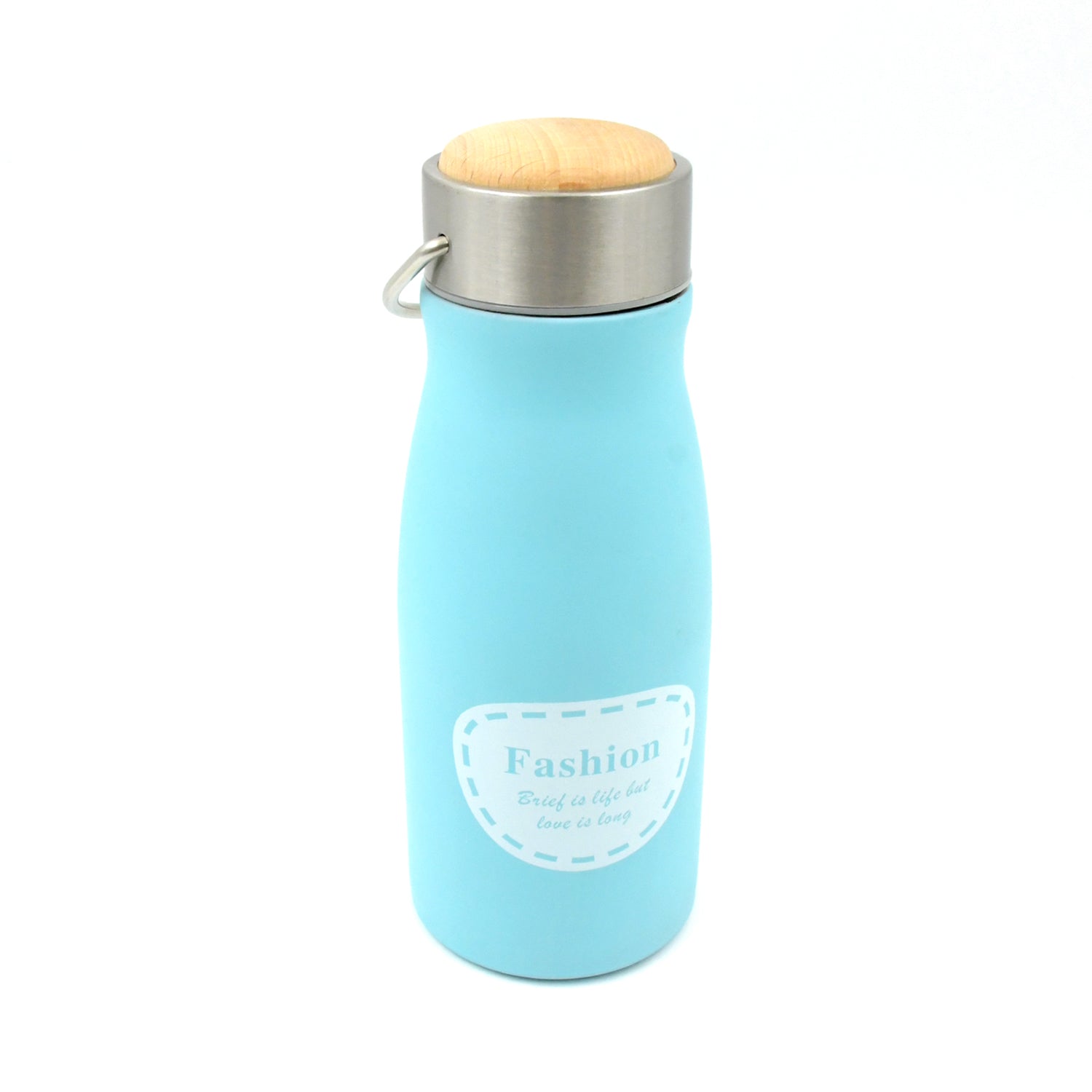 0285 Stainless Steel Water Bottle With Handle, Fridge Water Bottle, Stainless Steel Water Bottle Leak Proof, Rust Proof, Hot & Cold Drinks, Gym Sipper BPA Free Food Grade Quality, Steel fridge Bottle For office / Gym / School (360 ML)