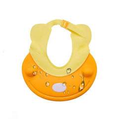 6641 Silicone Baby Shower Cap Bathing Baby Wash Hair Eye Ear Protector Hat for New Born Infants babies Baby Bath Cap Shower Protection For Eyes And Ear.