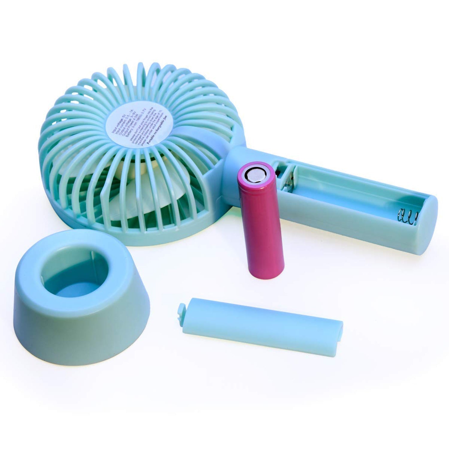 4787 Portable Handheld Fan used in summers in all kinds of places including household and offices etc. 