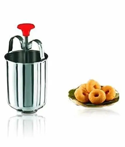 0145B Stainless Steel Medu Vada And Donut Maker For Perfectly Shaped And Crispy Vada Maker 