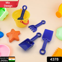 4378 Mix Gardening Beach Toy Set Bucket Sand Modul Shovel Spade Tools Water Can Sand Garden Pretend Role Play Set Children Learn Play Fun Toddler Kids Set Gift for Boys Girls