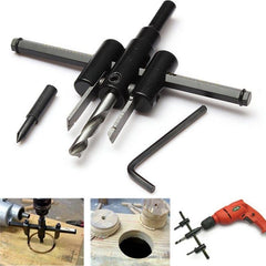 0447 Adjustable Circle Hole Saw Drill Bit Cutter