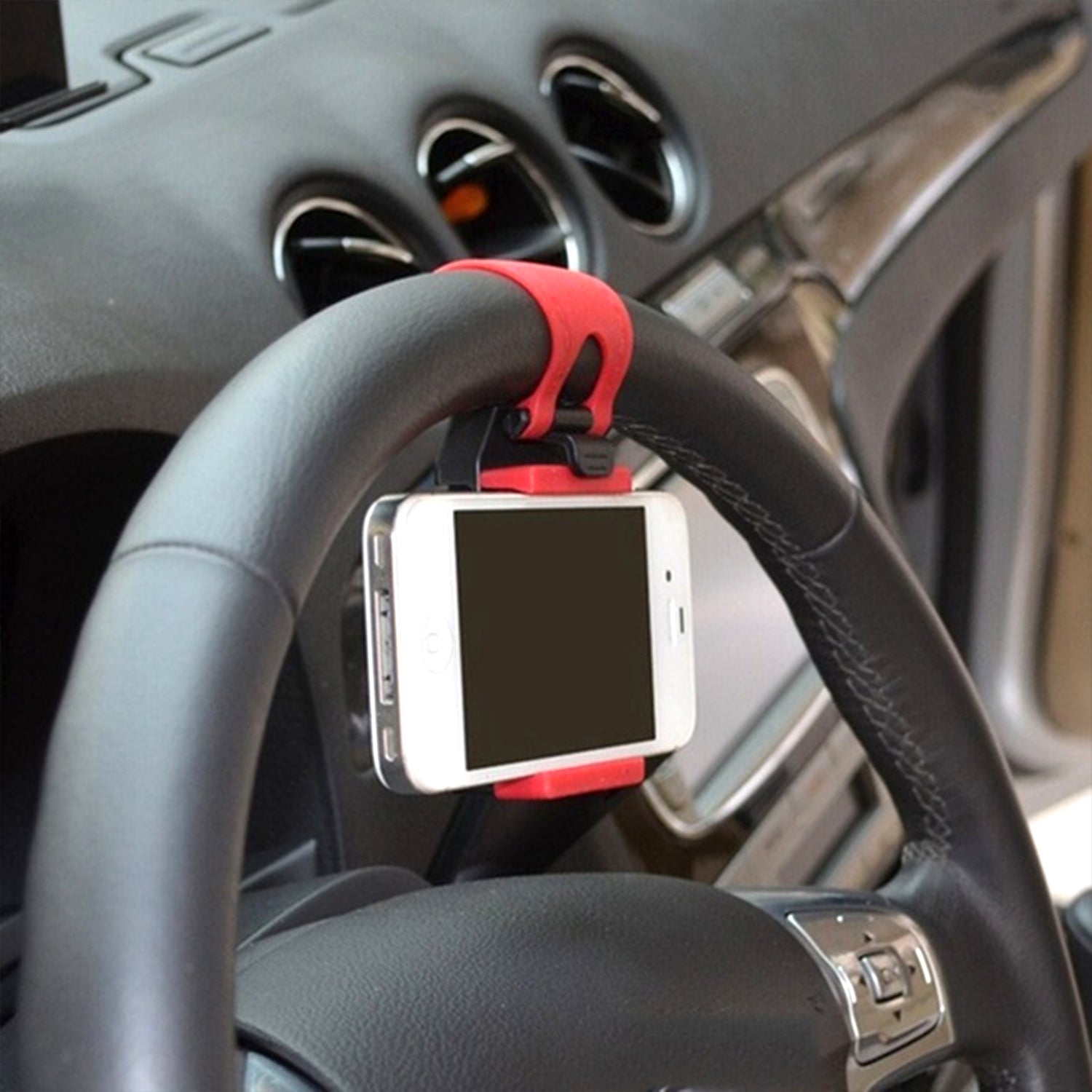 6007 Car Steering Wheel Mobile Holder 