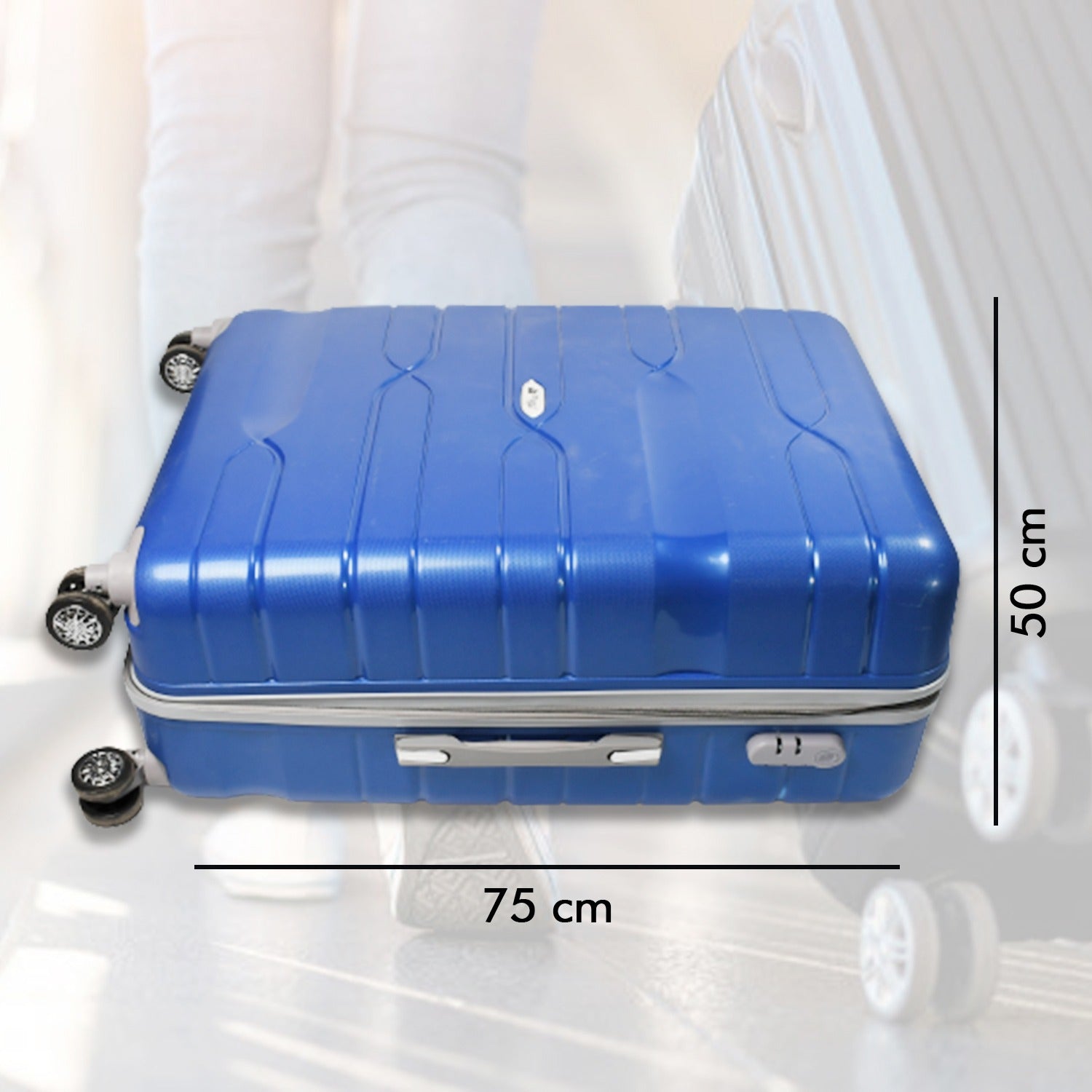 1101 Luxury Traveling bag  4 Wheel Trolley Bag Large Bag Store Extra Luggage In Bag For Traveling Use Large Bag 